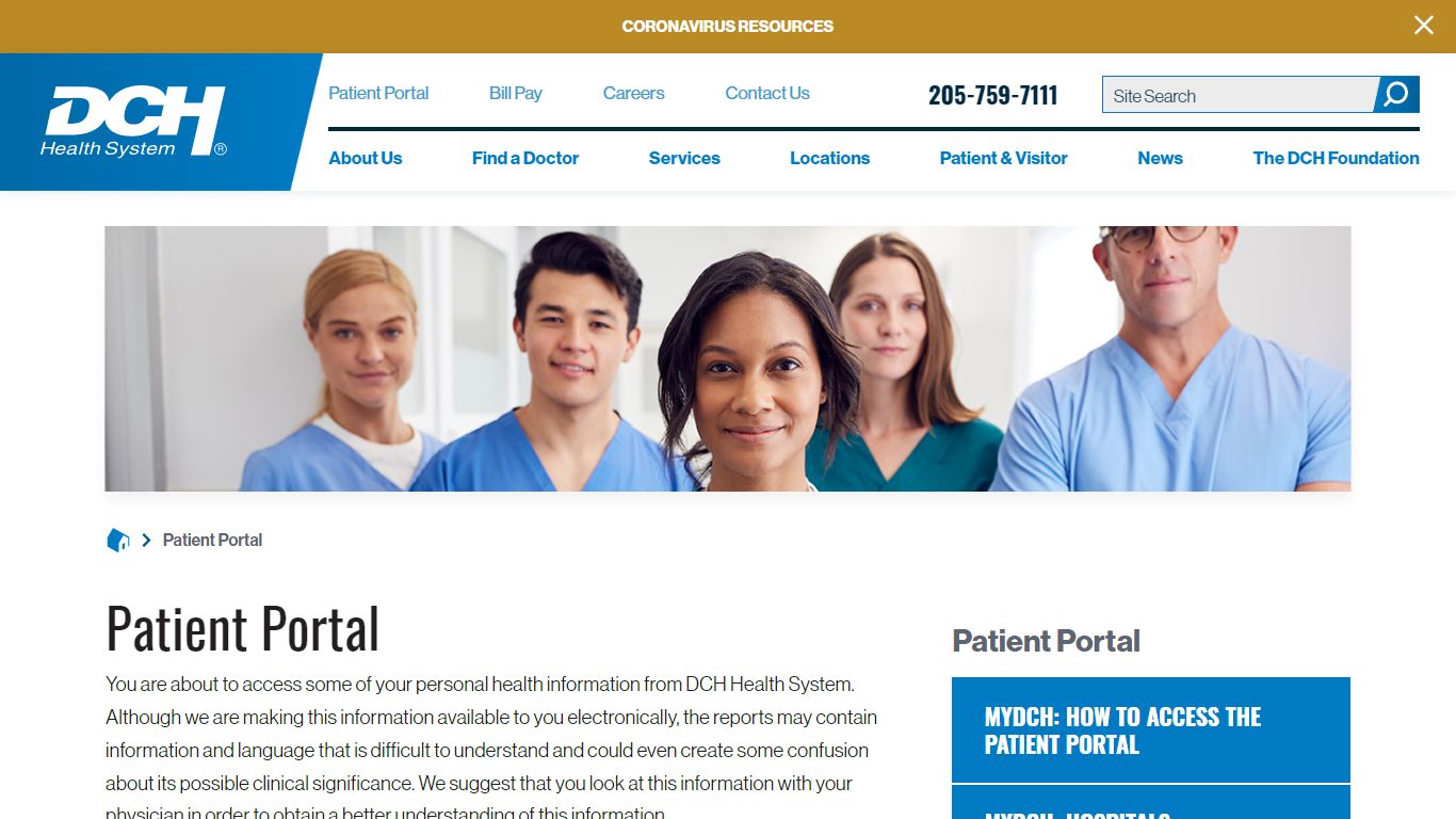 MyDCH | DCH Health System